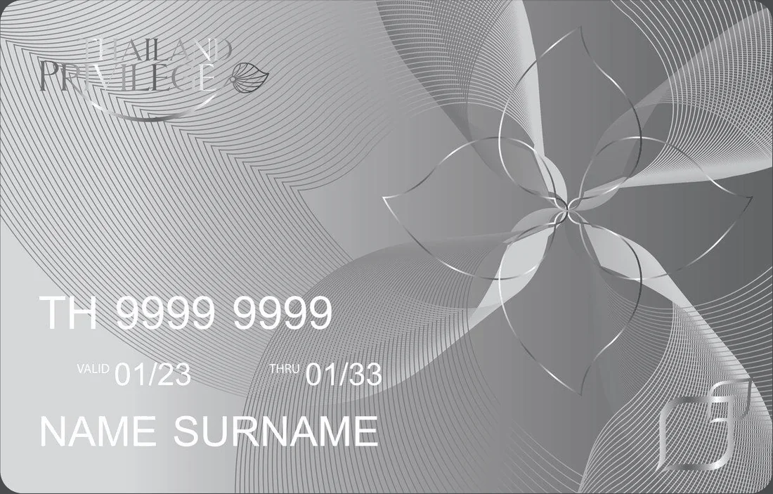 Thailand Privilege Platinum membership card