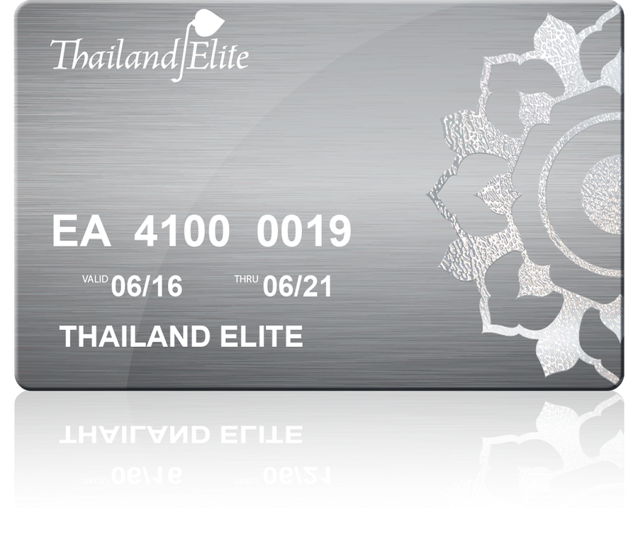 Thailand Elite Easy Access (EEA) 5-year membership card — eligible for the 2026 upgrade promotion to Platinum or Diamond