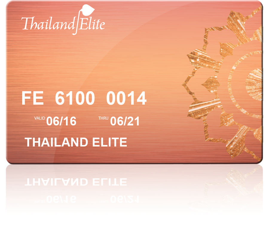 Thailand Elite Family Excursion (EFE) 5-year membership card — eligible for the 2026 upgrade promotion to Platinum or Diamond