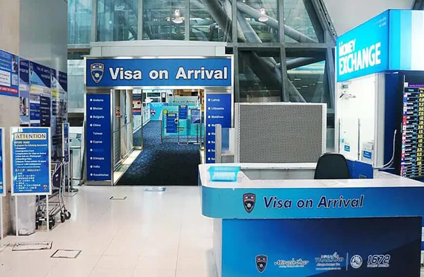 Nationalities that required VOA to get Elite Visa affixed at the airport