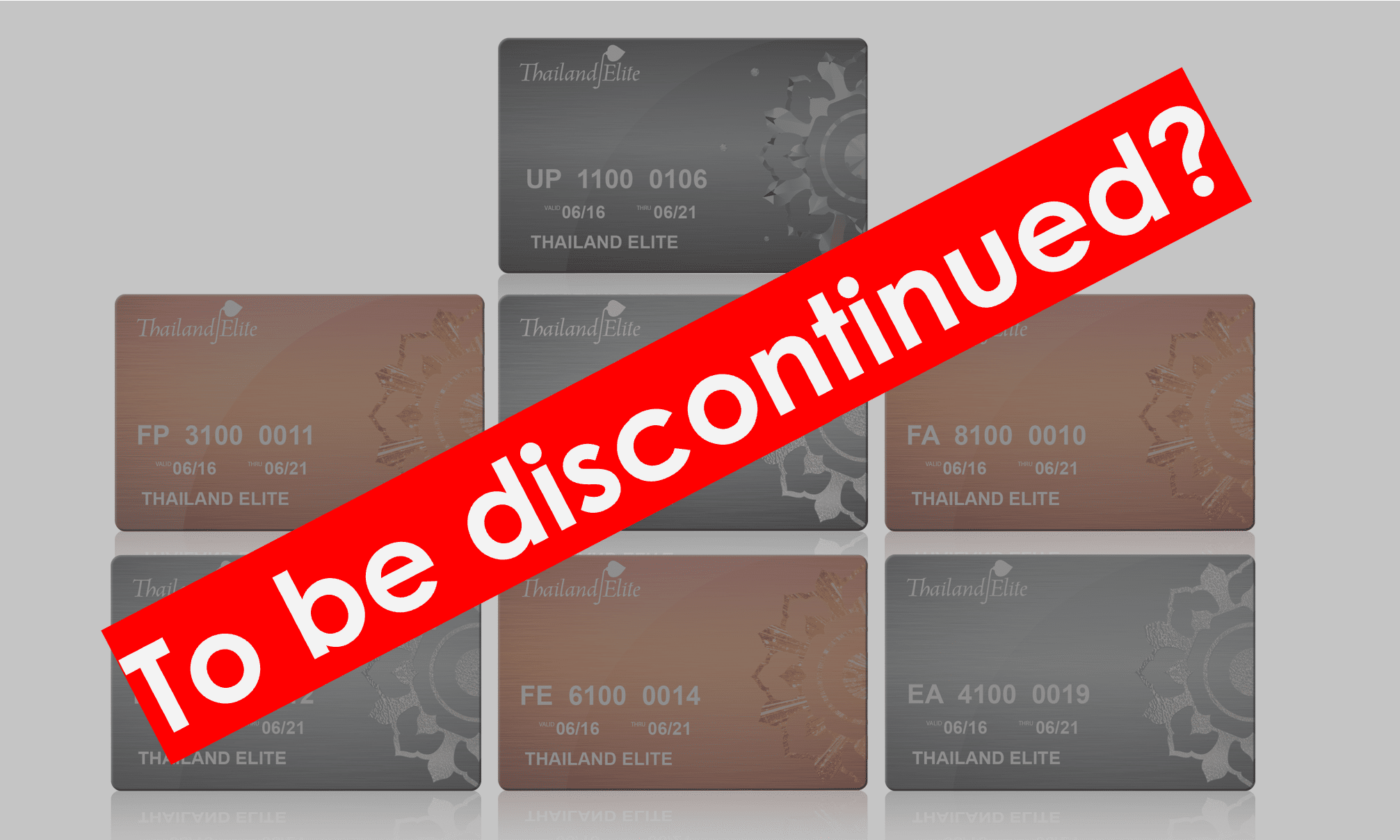 Thailand Elite membership discontinued